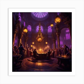 Room In A Castle Art Print