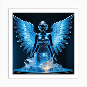 Angel With Wings 14 Art Print