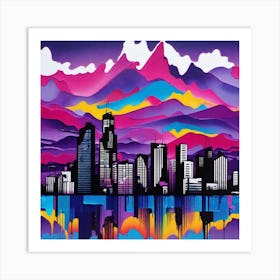 Cityscape 85 Art Print