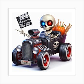 Novelty Cars 11 Art Print