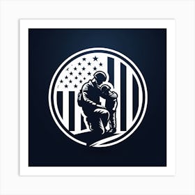 Usa Soldier Art Print