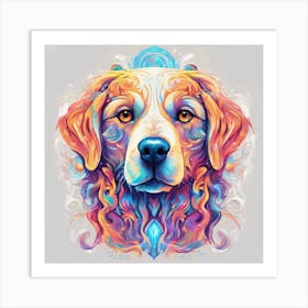 Golden Retriever Art Print