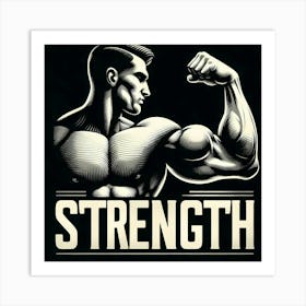 Strength Art Print