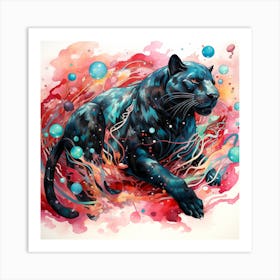 Black Panther Art Print