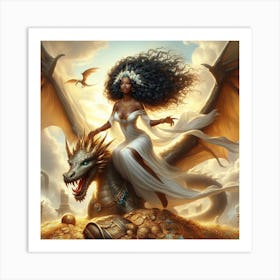 Mothers Of Dragons 7 Art Print