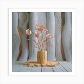 3d Flower Arrangement 1 Art Print