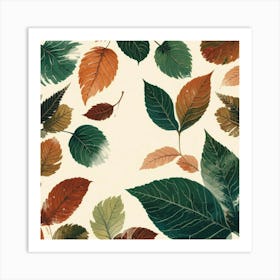 Autumn Leaves 4 Art Print