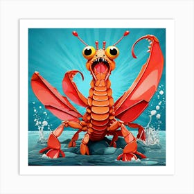 Crawfish 8 Art Print