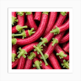 Rhubarb 9 Art Print