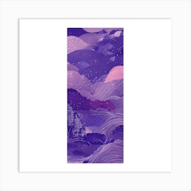 Purple Sky Art Print