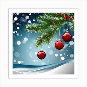 Christmas Tree 36 Art Print