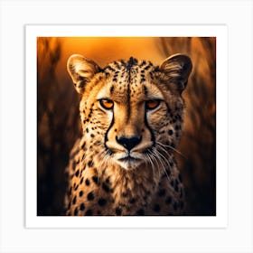 Cheetah 4 Art Print