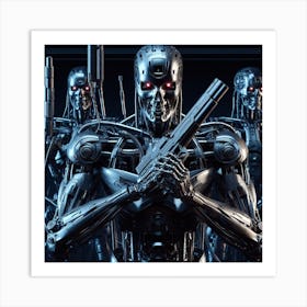 Terminator 2 Art Print