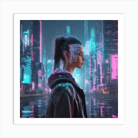 Cyberpunk 4 Art Print