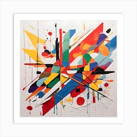 Abstract Painting 1 Art Print