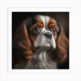 King Charles Spaniel Art Print