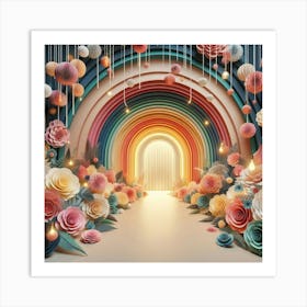 Ramadan Tunnel Art Print