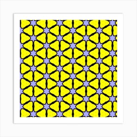 Pattern Modern Colorful Bright Art Print