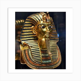 Egyptian Mask 5 Art Print