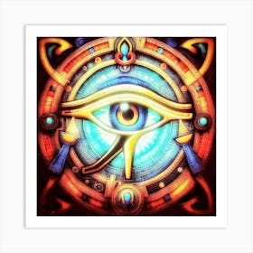 Eye of Horus Art Print