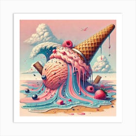 Ice Cream Art Print