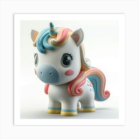 Unicorn Toy 14 Art Print