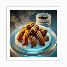 A Futuristic Dish Called Churros De Bulgogi, Elega Art Print