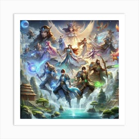 Legend Of Legends 1 Art Print