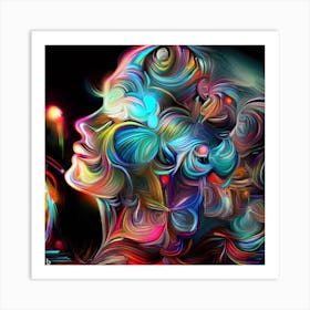 Psychedelic Art 1 Art Print