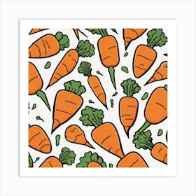 Carrots 38 Art Print