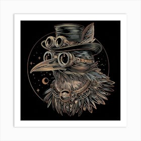 Steampunk Bird 21 Art Print