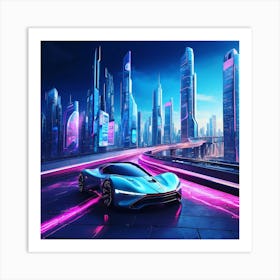 Future Wheels Art Print