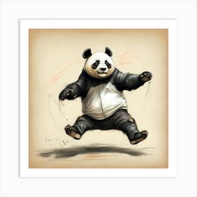 Panda Bear 36 Art Print