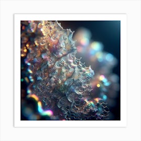 Crystals Art Print