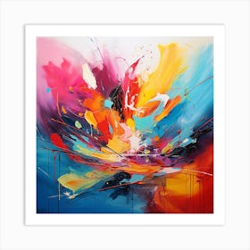 Abstract Painting 15 Art Print