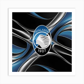 Atalanta BC Logo Wall Art 9 Art Print