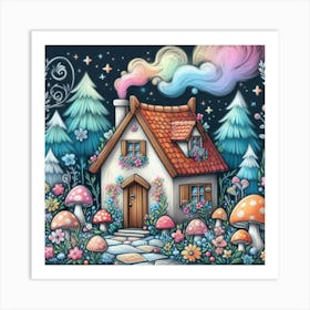 Fairy House 4 Art Print