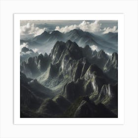 Mountain Landscape 2 Art Print