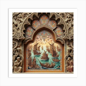 Russian Orthodox Church Art Print