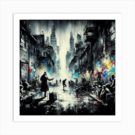 'Dark City' Art Print