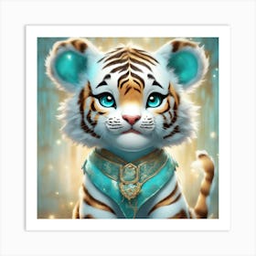 Tiger Cub 1 Art Print