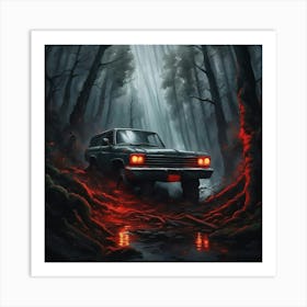 Dark Night Art Print