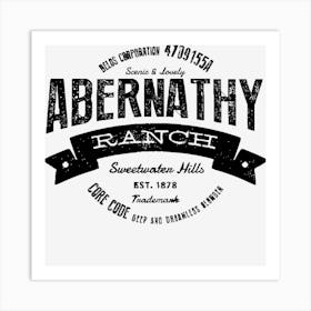 Abernathy Ranch Art Print