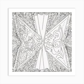 Coloring Pages For Adults 1 Art Print