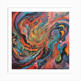 Abstract Painting 22 Art Print