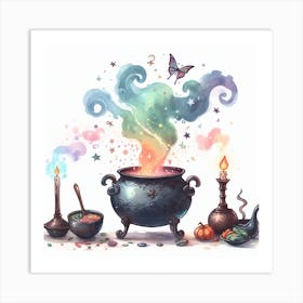 Witches Cauldron 1 Art Print