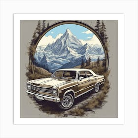 Chevrolet Chevelle Art Print