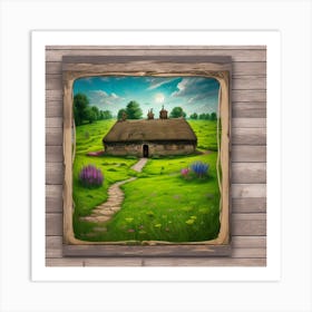 Old little house Art Print