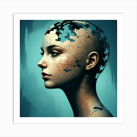 Fragmented Identity Art Print