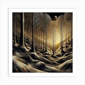 Forest 80 Art Print